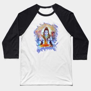 Shiva Hindu God Baseball T-Shirt